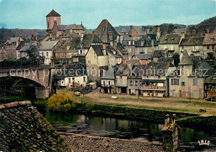Argentat Vue d’ensemble Vallee de la Dordogne
