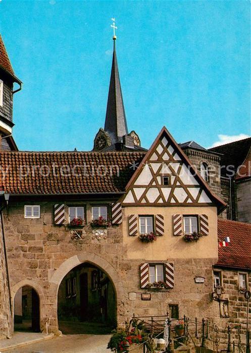 Kronach Oberfranken Bamberger Tor
