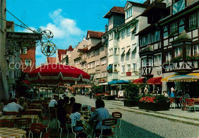 Lindau Bodensee Maximilianstrasse Fussgaengerzone