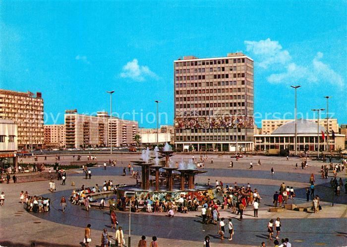 BERLIN  CITY Alexanderplatz Haus des Lehrers Kongresshalle