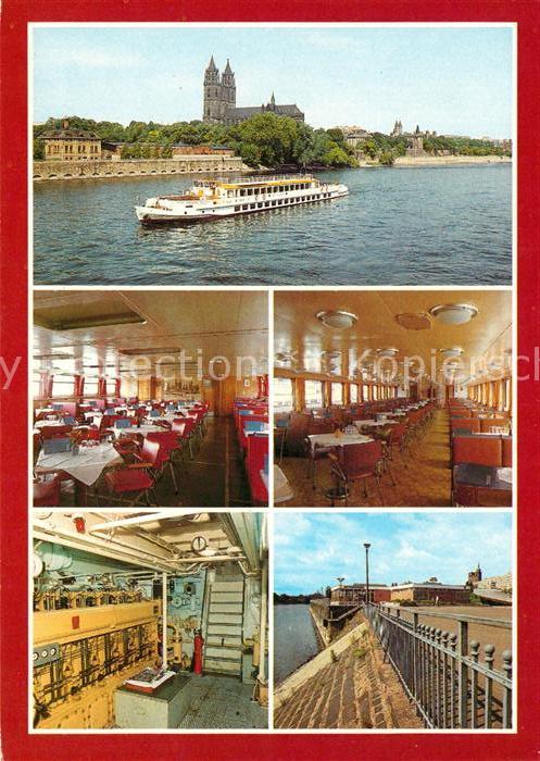 Magdeburg MS Erich Weinert Weisse Flotte Details