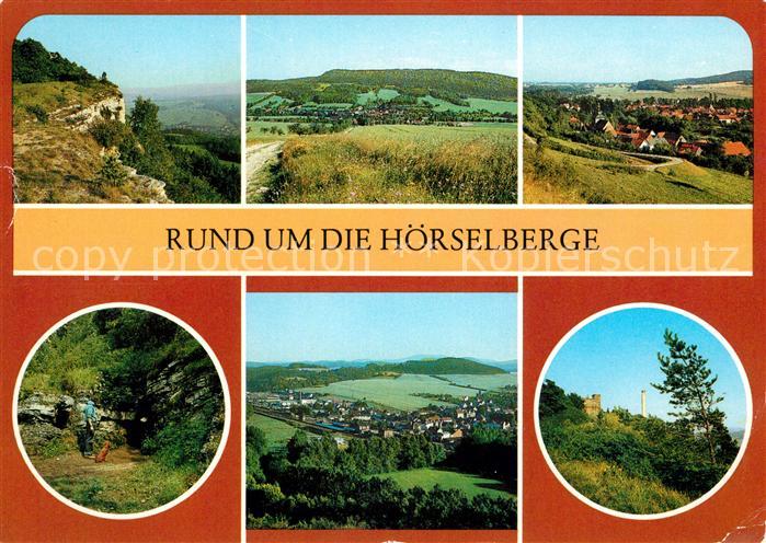 Eisenach Thueringen Hoerselberge Saettelstaedt Venushoehe Wuthablick
