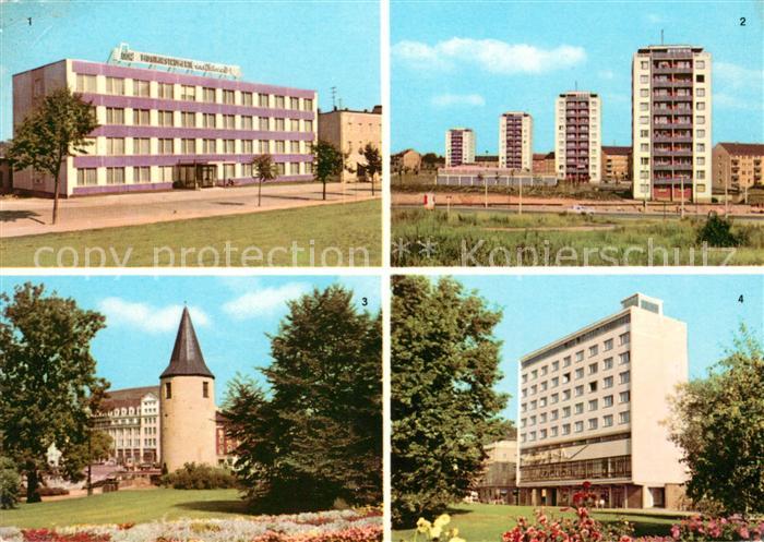 Plauen Vogtland VVB Musikinsturmente Funkhaeuser Nonnenturm Kopfhaus