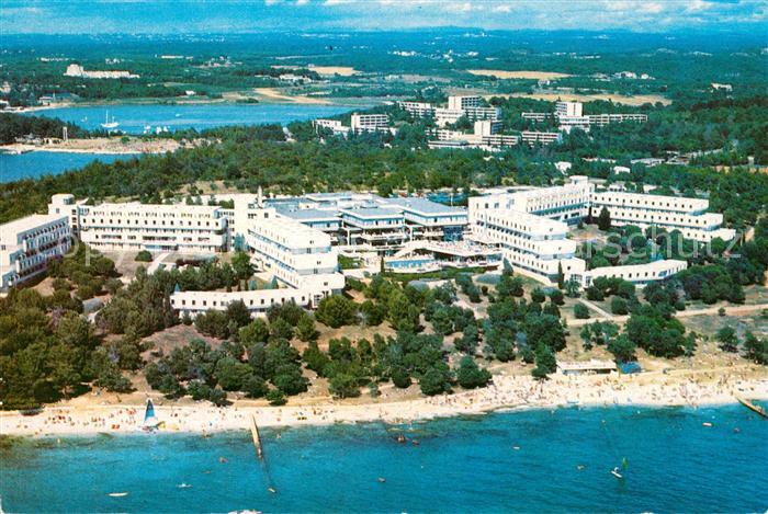 Porec Hotel Delfin Fliegeraufnahme