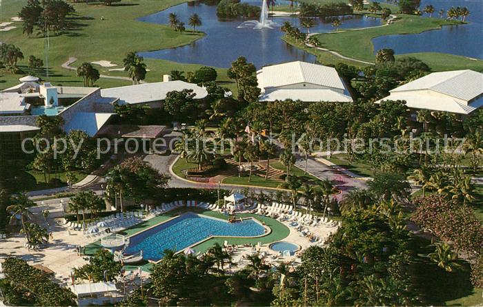 Miami Florida Doral Hotel and Country Club Miami Fliegeraufnahme