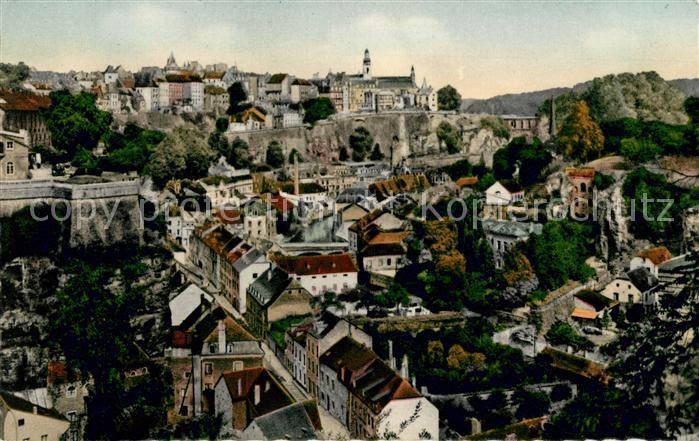 LUXEMBOURG  Luxemburg Faubourg du Grund et Ville Haute