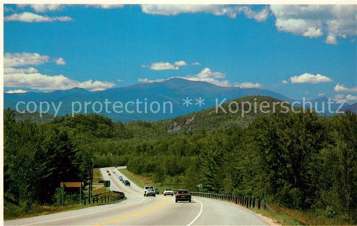 North Conway Route 16 at Intervale with Mt Washington