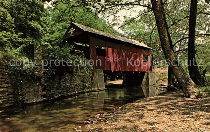 Washington Pennsylvania Henry Covered Bridge in Mingo Creek County Park