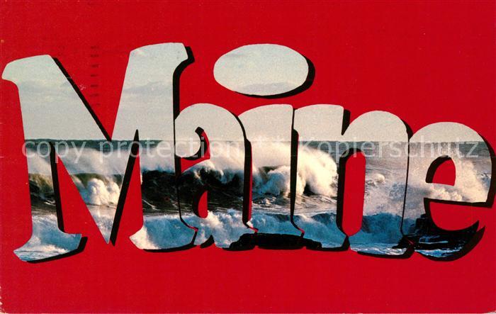 Maine Pine Tree State