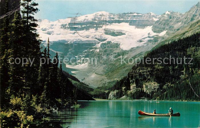 Banff Canada Lake Louise and Victoria Glacier Canadian Rockies