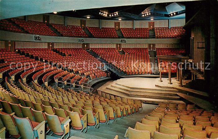 Stratford Ontario Auditorium and Stage at Shakespearean Festival Theatre