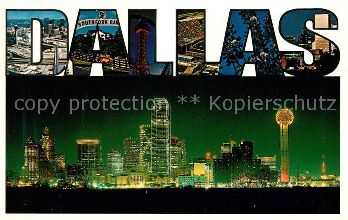 Dallas Texas The Lone Star State Downton Dallas