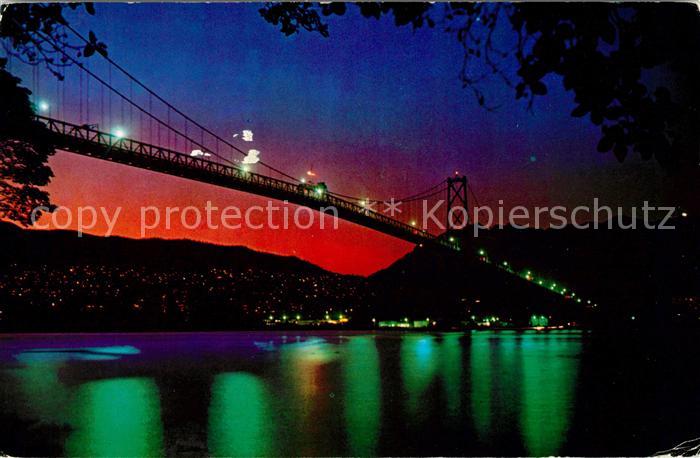 Vancouver British Columbia Lions Gate Bridge