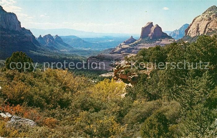 Arizona US-State Oak Creek Canyon Panorama