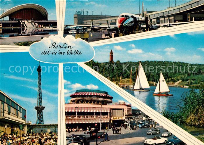 BERLIN CITY Stadthalle Flughafen Cafe Kranzler Wannsee