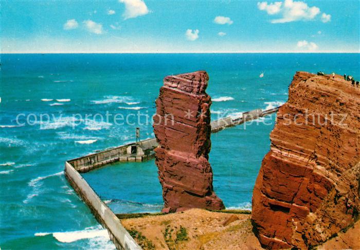 Helgoland Nordspitze und Lange Anna Fliegeraufnahme