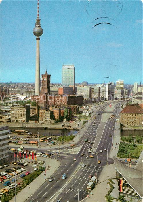 BERLIN  CITY Blick zum Stadtzentrum