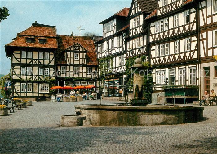 Bad Sooden-Allendorf Marktplatz Brunnen