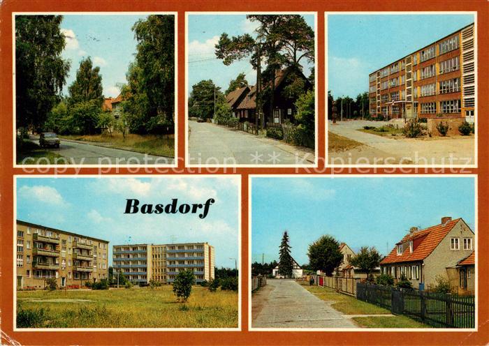 Basdorf Berlin Karl Marx Platz Puschkinstrasse Karl Schweitzer Oberschule Neubau