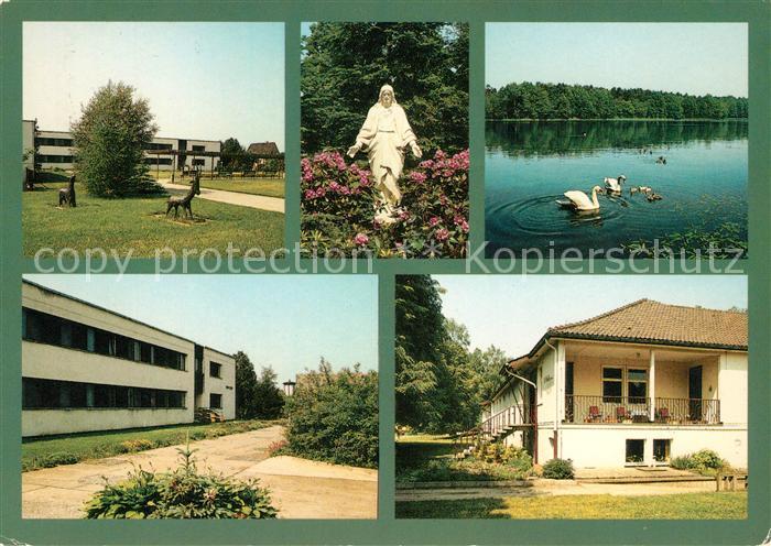 Lobetal Parkanlagen Christusfigur Mechesee Heim Eben Ezer Krankenhaus Tabor