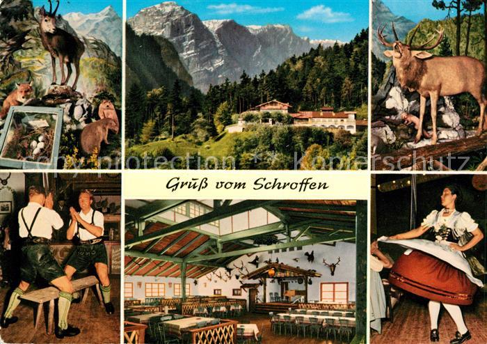 Bad Reichenhall Bergwirtshaus und Enzianbrennerei Zum Schroffen Gastraum Wildpar