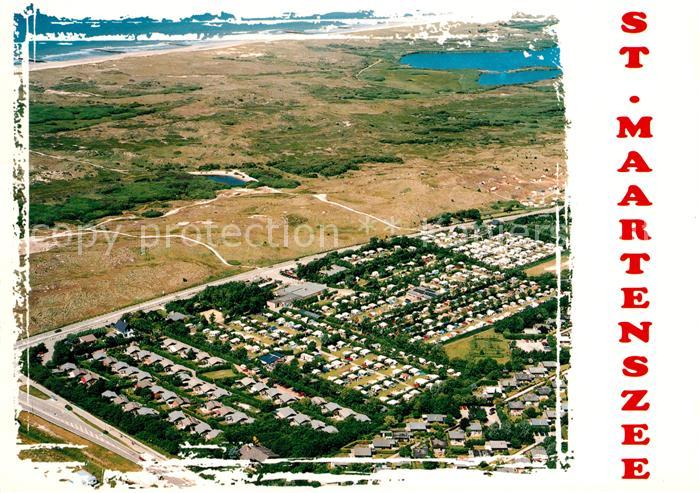 St Maartenszee Fliegeraufnahme Camping