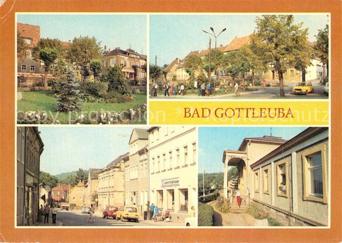 Bad Gottleuba-Berggiesshuebel Markt Ernst Thaelmann Strasse Kliniksanatorium Kur