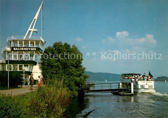 Essen Ruhr Baldeneysee Bootsanlegestelle