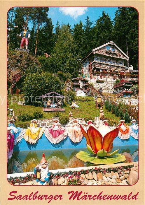 Saalburg Saale Saalburger Maerchenwald Freizeitpark mit Tiergehege