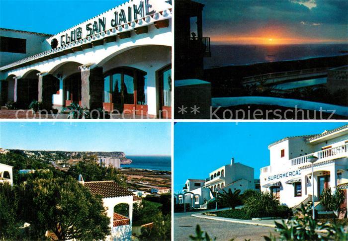 Menorca Club San Jaime Mediterraneo Stimmungsbild Supermarkt