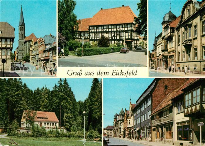 Heiligenstadt Eichsfeld Am Berge Worbis Rathaus Dingelstaedt Rathaus Geschwister