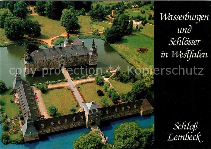 Lembeck Schloss Lembeck Fliegeraufnahme