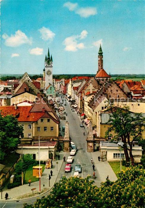 Straubing Ludwigsplatz Kirchen