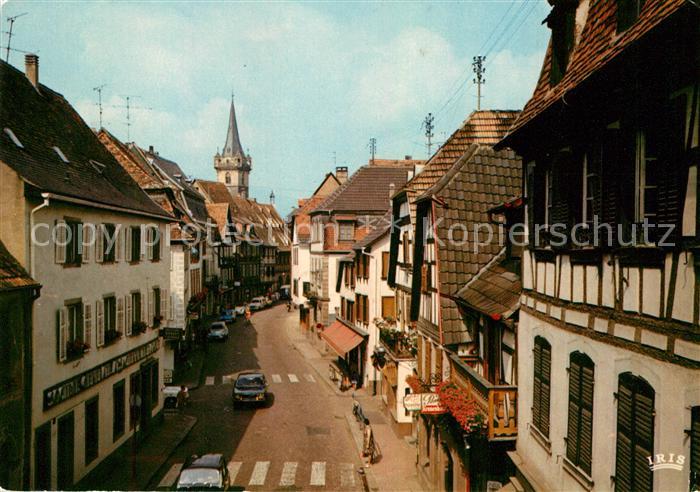 Obernai Bas Rhin Ru du General Gouraud