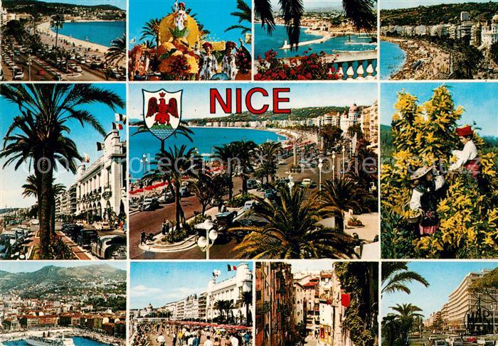 Nice Alpes Maritimes Cote d’Azur Teilansichten