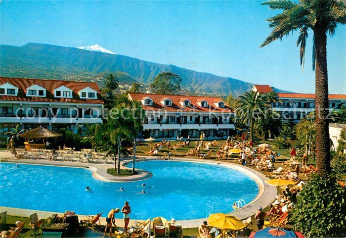 Puerto de la Cruz Parque San Antonio y Teide