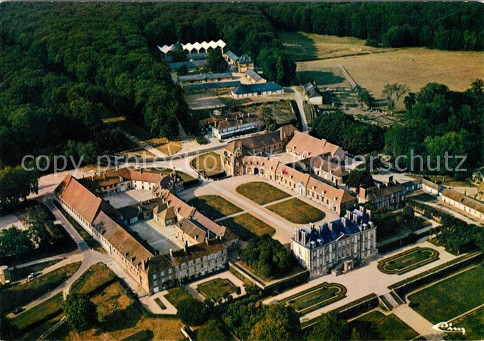 Orne Normandie Haras du Pin Vue panoramique aerienne