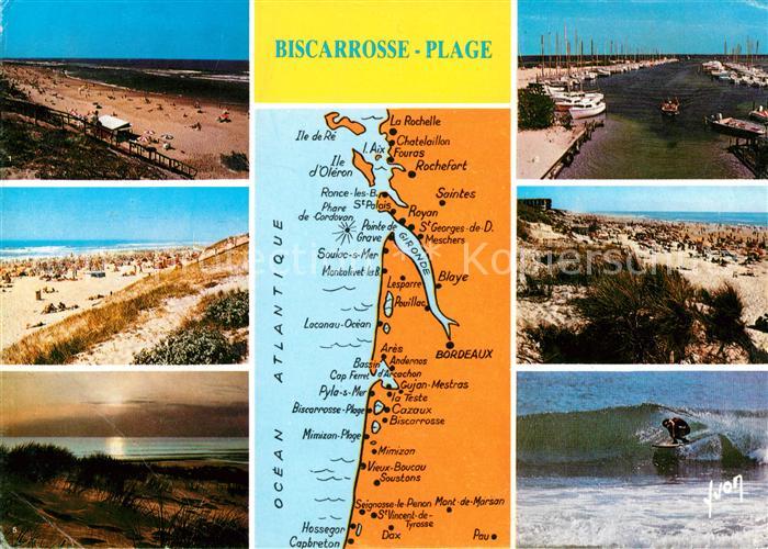 Biscarrosse-Plage La Plage Le Port de Port Maguide Dans les Dunes Surf