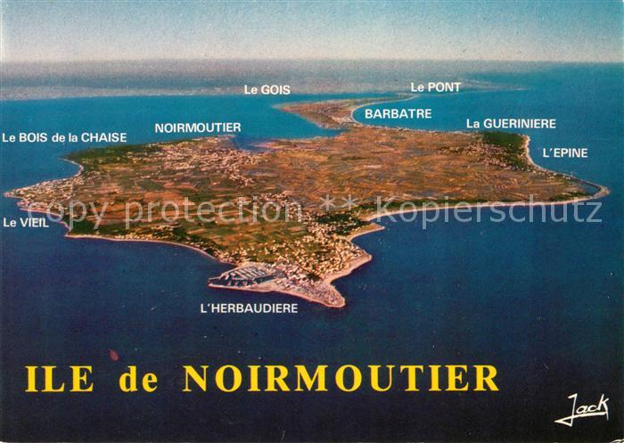 Ile de Noirmoutier Fliegeraufnahme