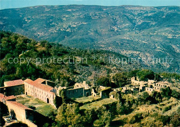 Collobrieres Chartreuse de la Verne Vue aerienne