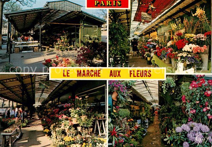 Paris Marche aux fleurs Collection Paris et ses merveilles