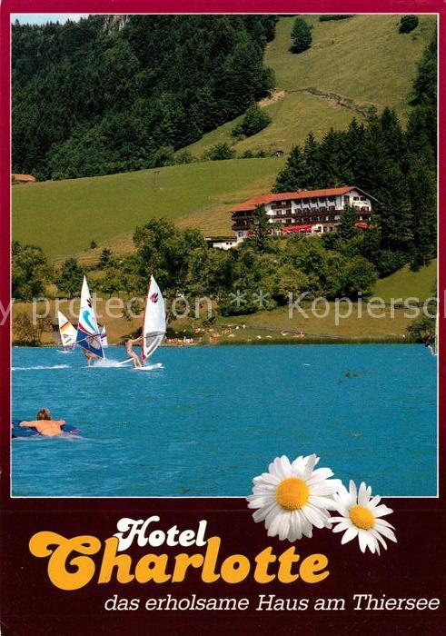 Thiersee Hotel Charlotte Windsurfen
