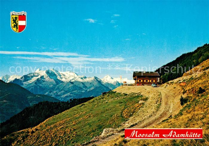 Taxenbach Moosalm Adamhuette Alpenpanorama Wappen