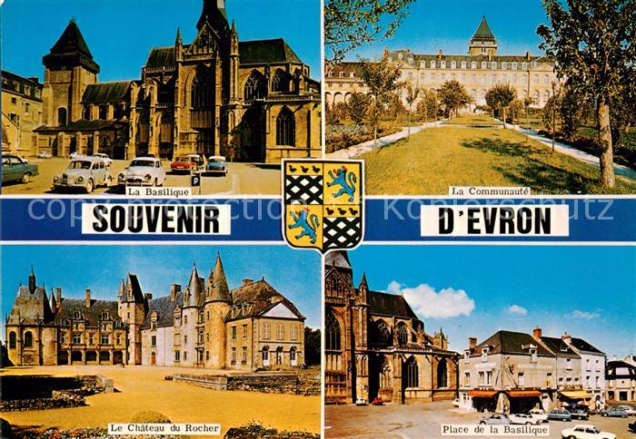 Evron Basilique Communauté Chateau du Rocher