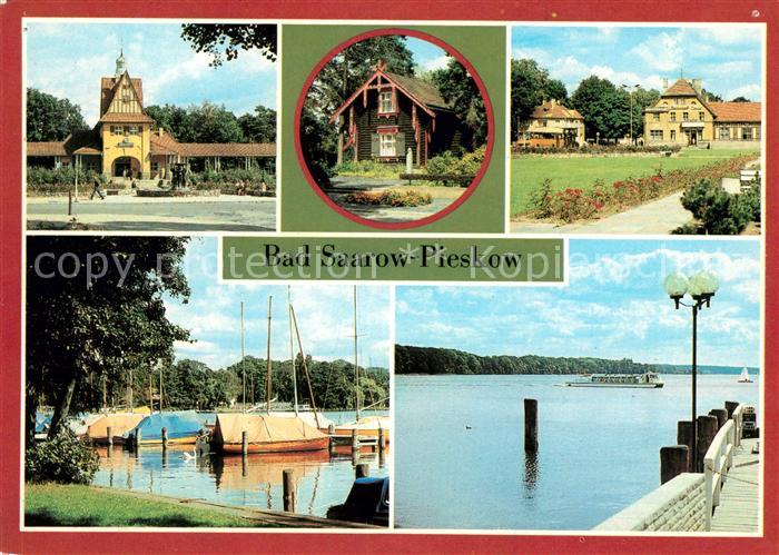 Pieskow Bad Saarow Bahnhof Maxim Gorki Gedenkstaette Bahnhofsplatz Scharmuetzels