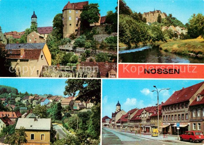 Nossen Schlossturm Freiberger Mulde Schloss Museum Markt