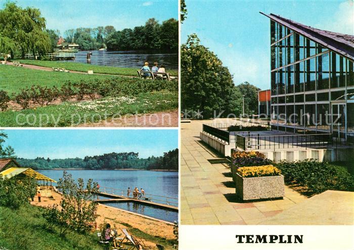 Templin Ratsteich Badestrand Luebbesee HOG Buergergarten