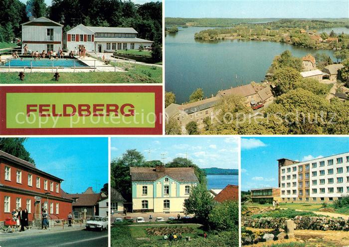 Feldberg Mecklenburg FDGB Erholungsheime Haussee Rathaus