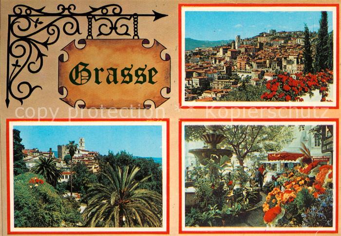 Grasse Alpes Maritimes Vues d ensemble Capitale des fleurs et des parfums