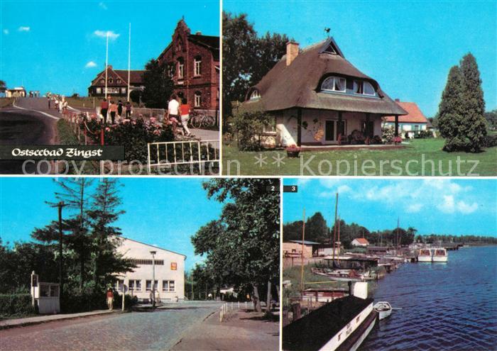 Zingst Ostseebad Strandstrasse Urlauberrestaurant Hafen